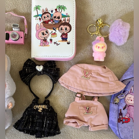 Adorable Authentic Pop Mart Have a Seat, “Zizi,” Fluffy Purple Plush Toy, NWOT! - Picture 5 of 12